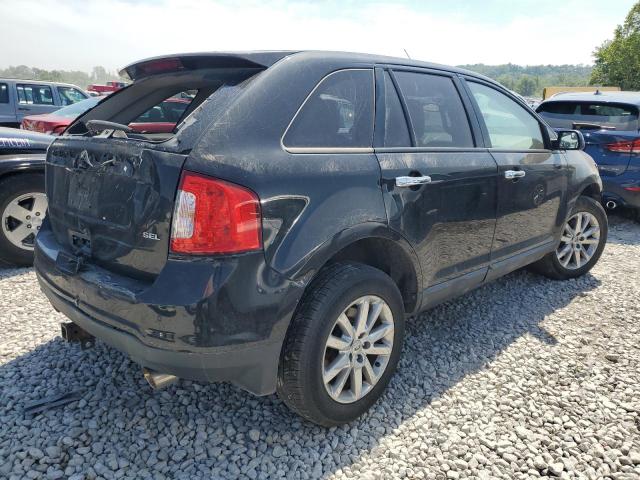 2FMDK3JCXBBA96366 - 2011 FORD EDGE SEL BLACK photo 3