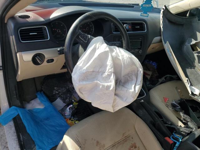 3VW3L7AJ4CM468395 - 2012 VOLKSWAGEN JETTA TDI WHITE photo 8