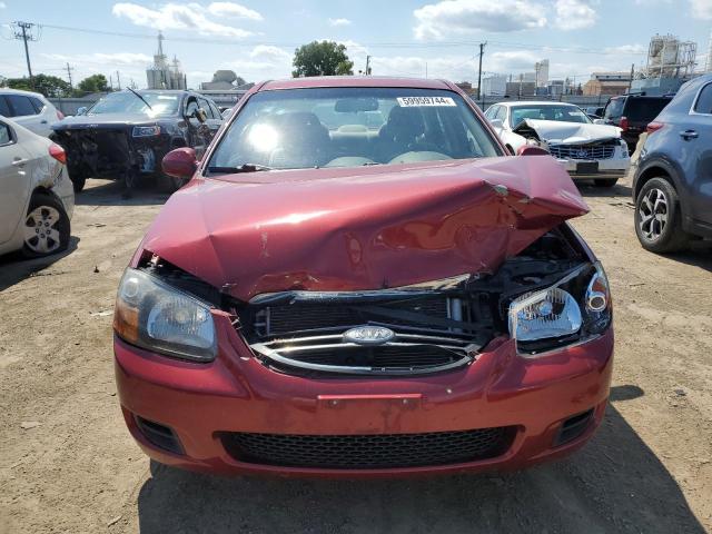 KNAFE221795658781 - 2009 KIA SPECTRA EX RED photo 5