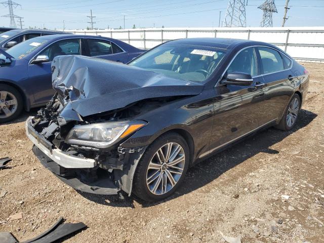 KMHGN4JE7JU247829 - 2018 GENESIS G80 BASE BLACK photo 1