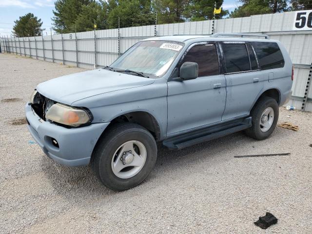 JA4LS21H21P033706 - 2001 MITSUBISHI MONTERO SPORT ES GRAY photo 1