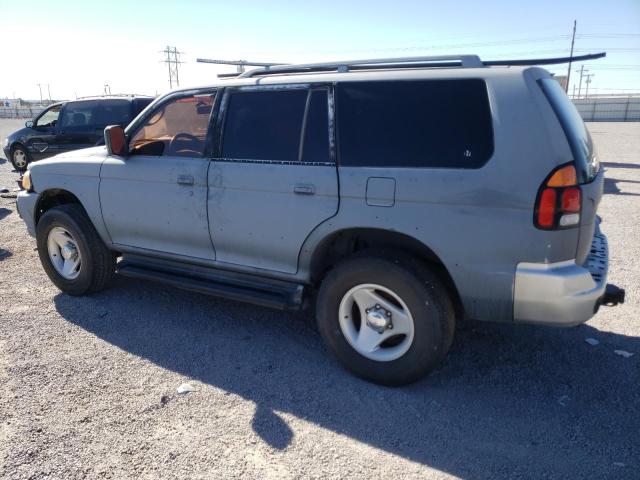 JA4LS21H21P033706 - 2001 MITSUBISHI MONTERO SPORT ES GRAY photo 2