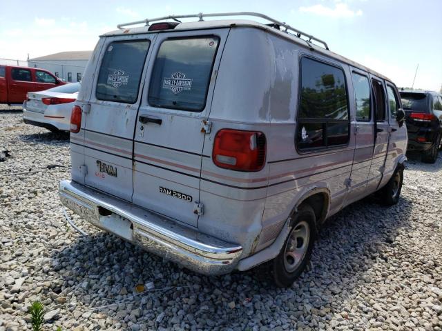 2B7HB21Y9TK135199 - 1996 DODGE RAM VAN B2500 GRAY photo 3