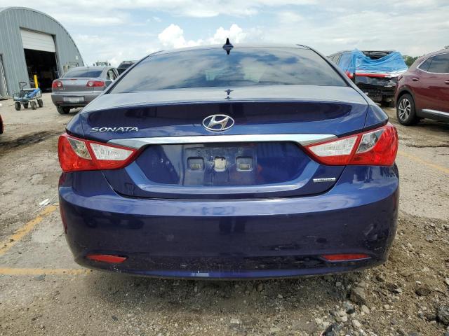 5NPEC4AC7DH516717 - 2013 HYUNDAI SONATA SE BLUE photo 6