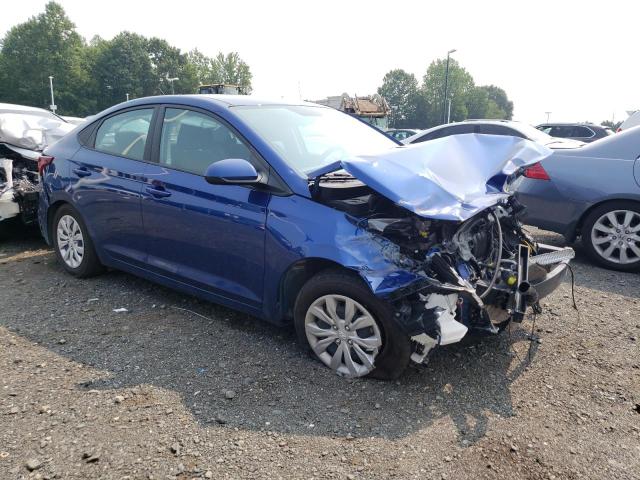 3KPC24A60ME131184 - 2021 HYUNDAI ACCENT SE BLUE photo 4