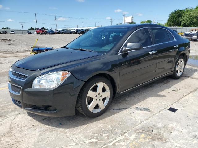 1G1ZC5E02CF209268 - 2012 CHEVROLET MALIBU 1LT BLACK photo 1