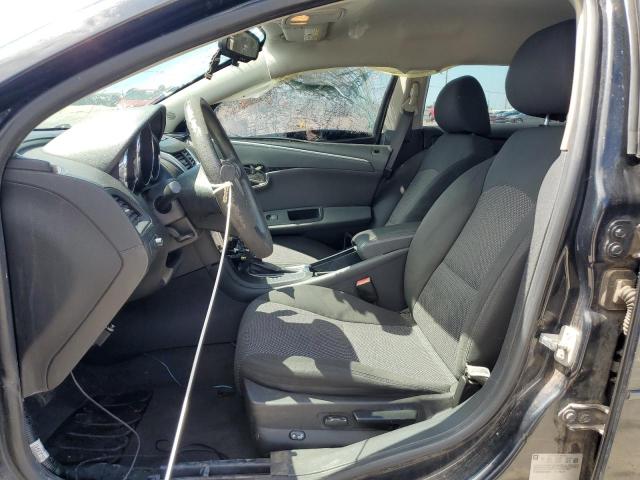 1G1ZC5E02CF209268 - 2012 CHEVROLET MALIBU 1LT BLACK photo 7