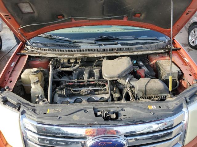 2FMDK36C57BA78034 - 2007 FORD EDGE SE ORANGE photo 12