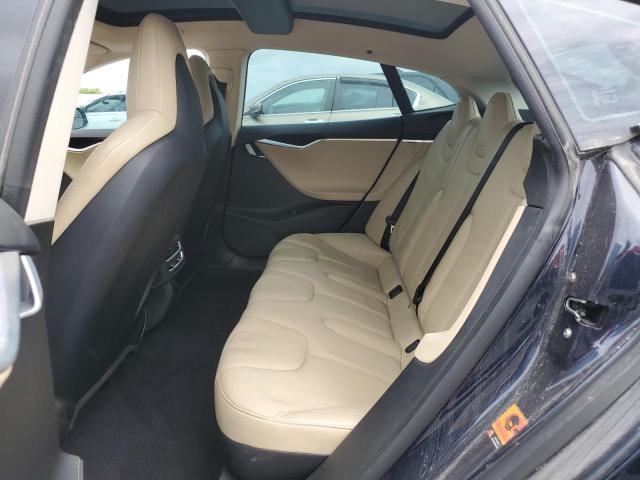 5YJSA1H16EFP51363 - 2014 TESLA MODEL S BLUE photo 10