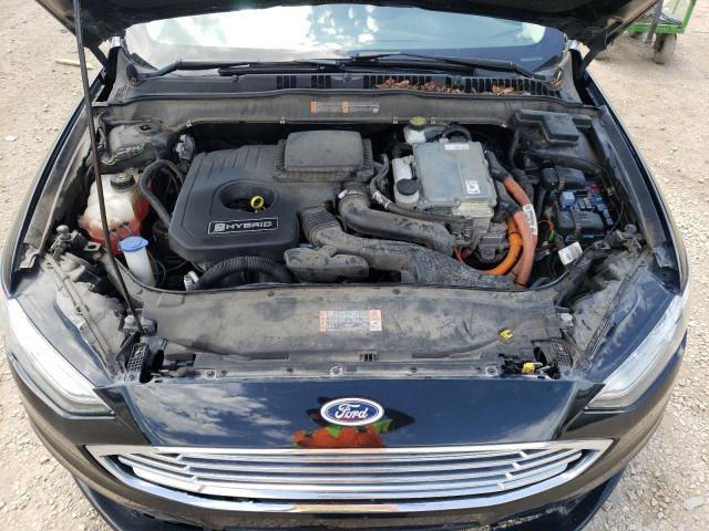 3FA6P0LU6JR117500 - 2018 FORD FUSION SE HYBRID CHARCOAL photo 11