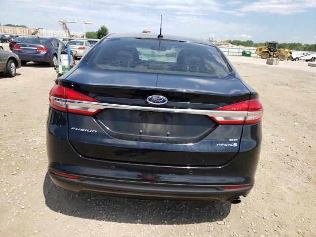 3FA6P0LU6JR117500 - 2018 FORD FUSION SE HYBRID CHARCOAL photo 6