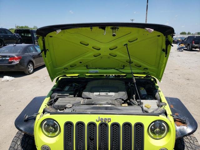 1C4AJWAG7GL327861 - 2016 JEEP WRANGLER SPORT GREEN photo 11