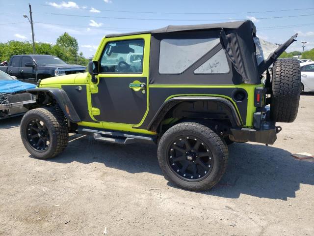 1C4AJWAG7GL327861 - 2016 JEEP WRANGLER SPORT GREEN photo 2