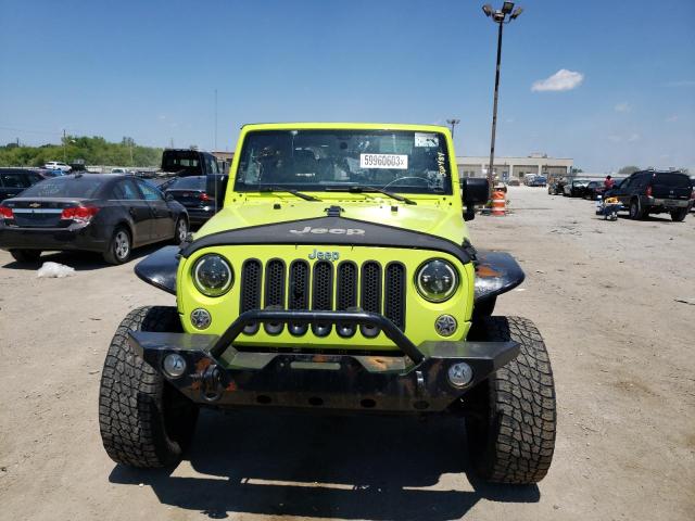 1C4AJWAG7GL327861 - 2016 JEEP WRANGLER SPORT GREEN photo 5