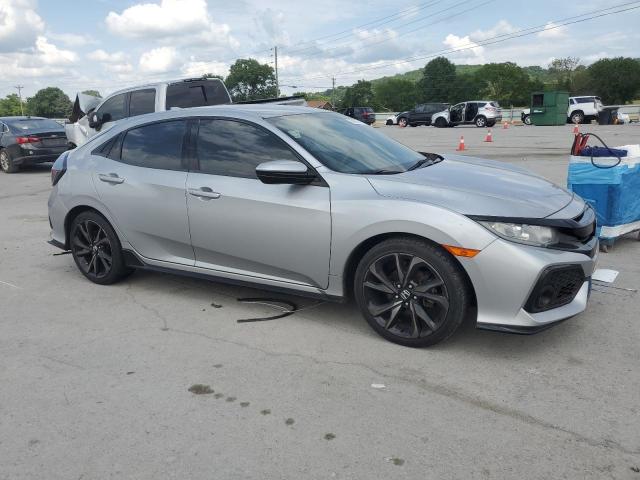 SHHFK7G48JU203516 - 2018 HONDA CIVIC SPORT ვერცხლისფერი ფოტო 4