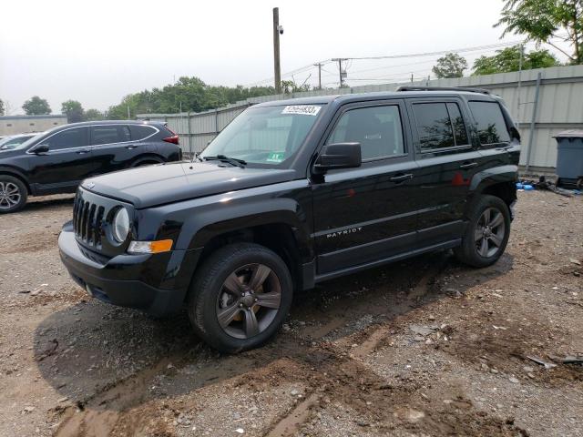 1C4NJRFBXFD291740 - 2015 JEEP PATRIOT LATITUDE BLACK photo 1