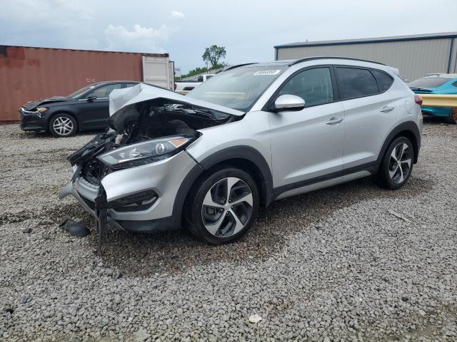 KM8J33A22JU783695 - 2018 HYUNDAI TUCSON VALUE SILVER photo 1