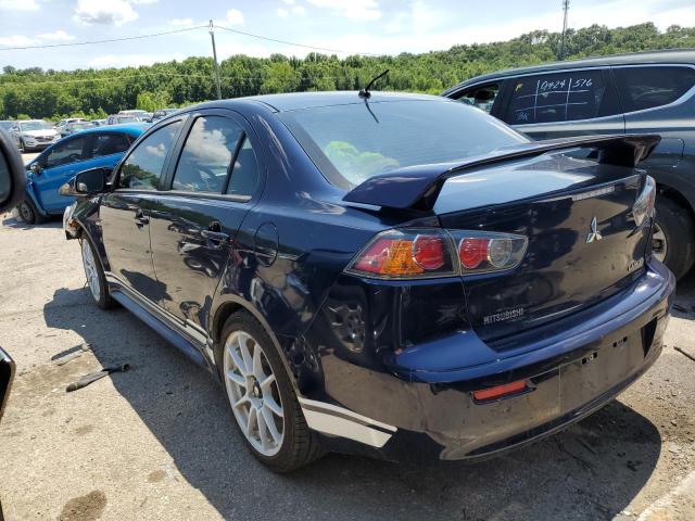 JA32U2FU3EU002391 - 2014 MITSUBISHI LANCER ES/ES SPORT BLUE photo 2