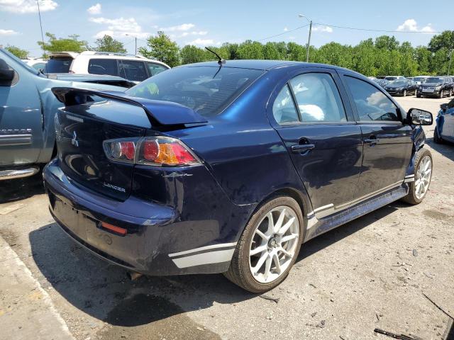 JA32U2FU3EU002391 - 2014 MITSUBISHI LANCER ES/ES SPORT BLUE photo 3