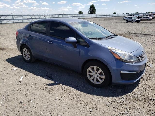 KNADM4A3XG6654997 - 2016 KIA RIO LX BLUE photo 4