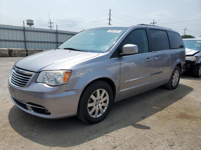 2C4RC1BG4DR621316 - 2013 CHRYSLER TOWN & COU TOURING SILVER photo 1
