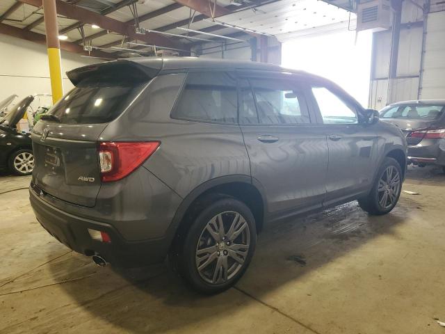 5FNYF8H55MB040257 - 2021 HONDA PASSPORT EXL Grau Foto 3