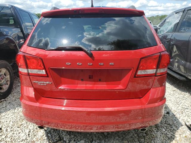 3C4PDDAG8FT633458 - 2015 DODGE JOURNEY SE RED photo 6