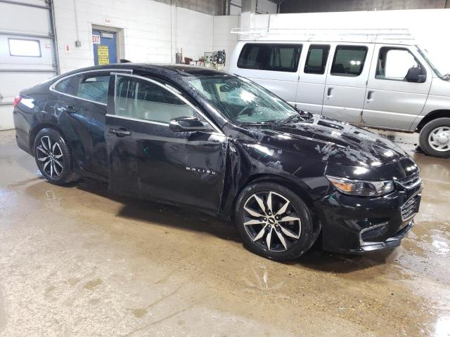 1G1ZE5ST0HF255004 - 2017 CHEVROLET MALIBU LT 黑色 照片 4