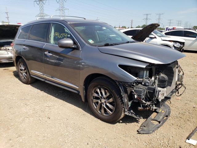 5N1AL0MM4FC552760 - 2015 INFINITI QX60 GRAY photo 4