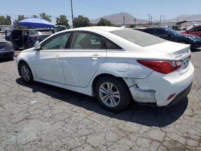 5NPEB4ACXEH880540 - 2014 HYUNDAI SONATA GLS WHITE photo 2