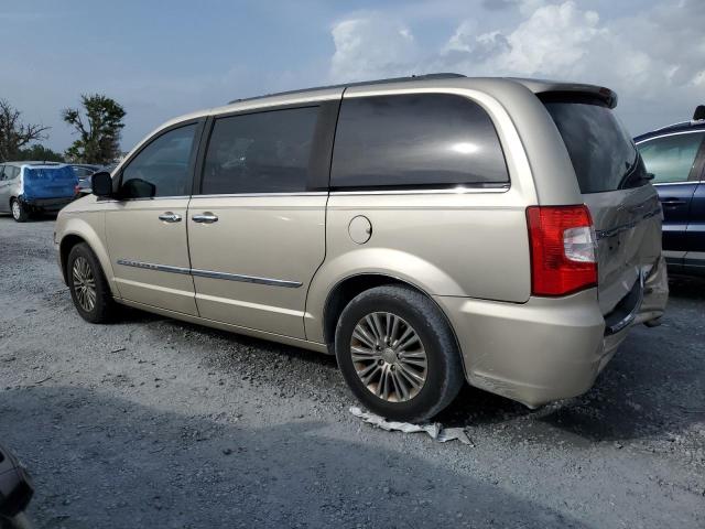 2C4RC1CGXDR769856 - 2013 CHRYSLER TOWN & COU TOURING L TAN photo 2