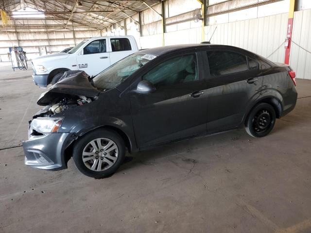 1G1JB5SH6J4112805 - 2018 CHEVROLET SONIC LS GRAY photo 1