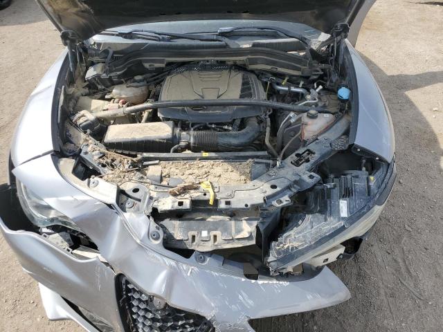 ZASPAKBN0K7C50341 - 2019 ALFA ROMEO STELVIO TI GRAY photo 12