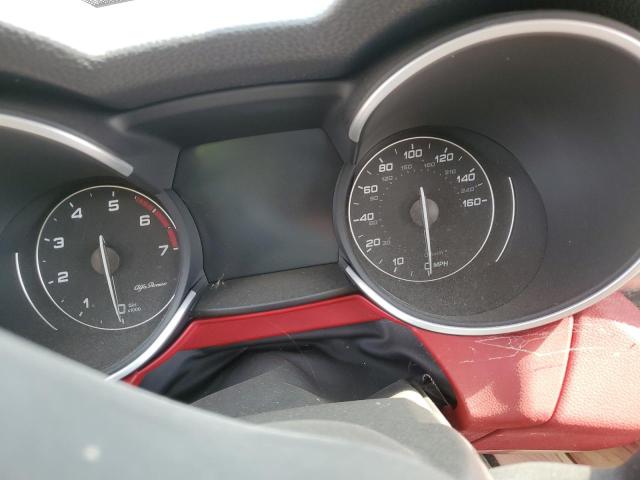 ZASPAKBN0K7C50341 - 2019 ALFA ROMEO STELVIO TI GRAY photo 9