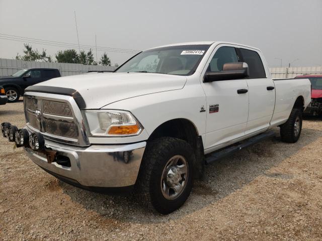 3C63D3HL3CG107407 - 2012 DODGE RAM 3500 SLT WHITE photo 1