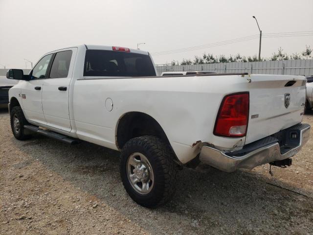 3C63D3HL3CG107407 - 2012 DODGE RAM 3500 SLT WHITE photo 2