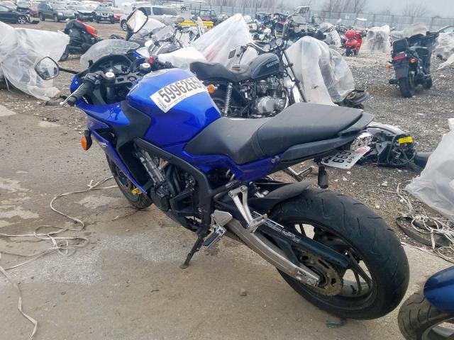 MLHRC7400E5000007 - 2014 HONDA CBR650 F  photo 3