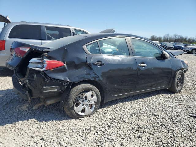 KNAFK4A63F5376652 - 2015 KIA FORTE LX BLACK photo 3