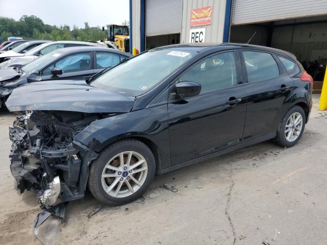 1FADP3K2XJL263924 - 2018 FORD FOCUS SE BLACK photo 1