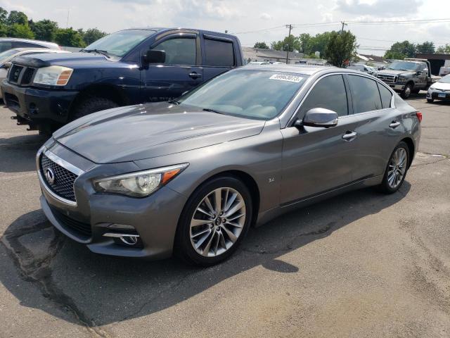 JN1EV7AR5HM835970 - 2017 INFINITI Q50 PREMIUM GRAY photo 1