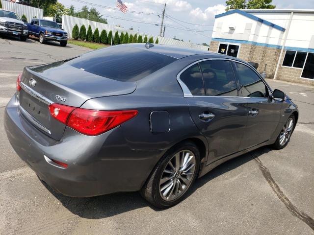 JN1EV7AR5HM835970 - 2017 INFINITI Q50 PREMIUM GRAY photo 3