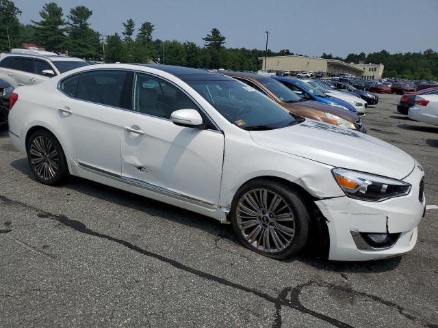 KNALN4D71E5147352 - 2014 KIA CADENZA PREMIUM WHITE photo 4