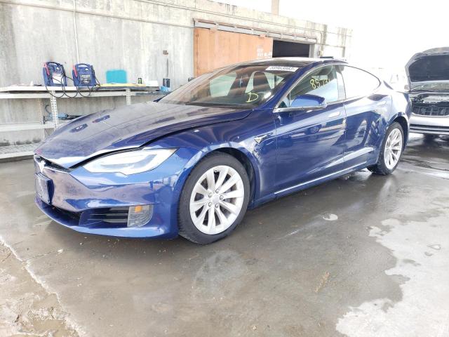 5YJSA1E15GF173876 - 2016 TESLA MODEL S BLUE photo 1