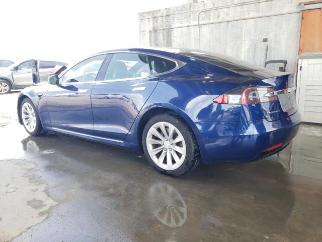 5YJSA1E15GF173876 - 2016 TESLA MODEL S BLUE photo 2