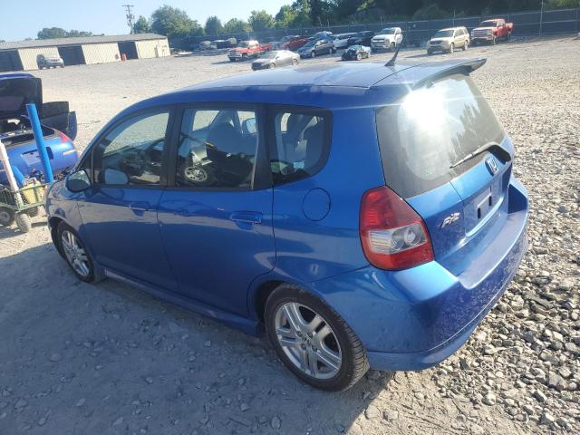JHMGD38687S017400 - 2007 HONDA FIT S 蓝色 照片 2