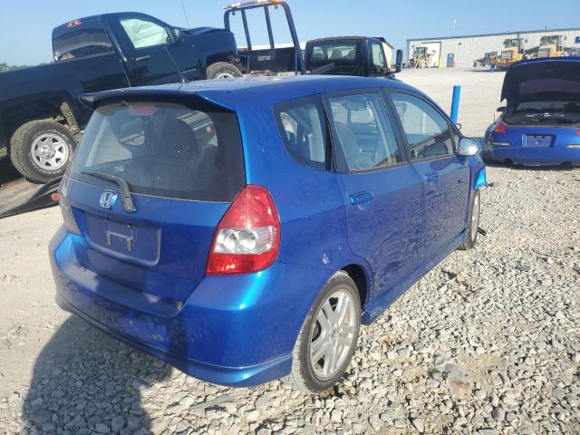 JHMGD38687S017400 - 2007 HONDA FIT S 蓝色 照片 3