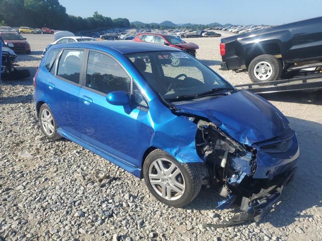 JHMGD38687S017400 - 2007 HONDA FIT S 蓝色 照片 4