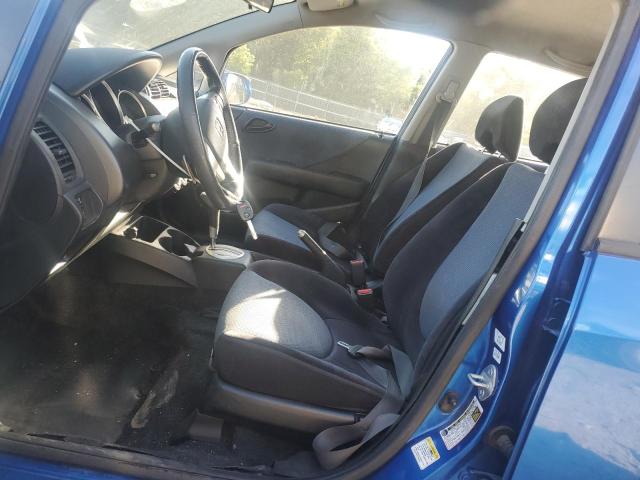 JHMGD38687S017400 - 2007 HONDA FIT S BLUE photo 7