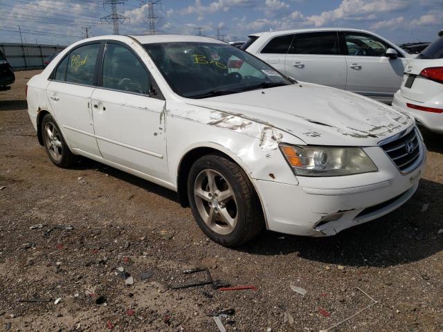 5NPEU46CX9H541754 - 2009 HYUNDAI SONATA SE WHITE photo 4