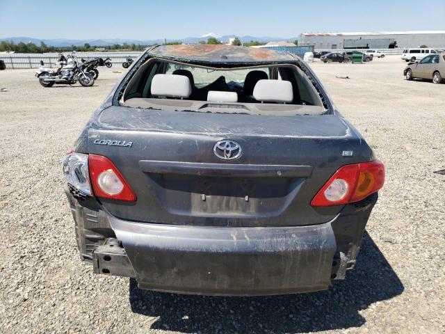 1NXBU4EE7AZ379870 - 2010 TOYOTA COROLLA BASE GRAY photo 6